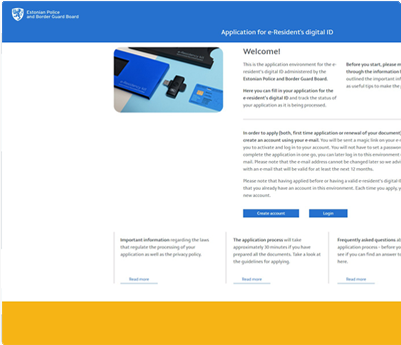 e-Residency prijava online